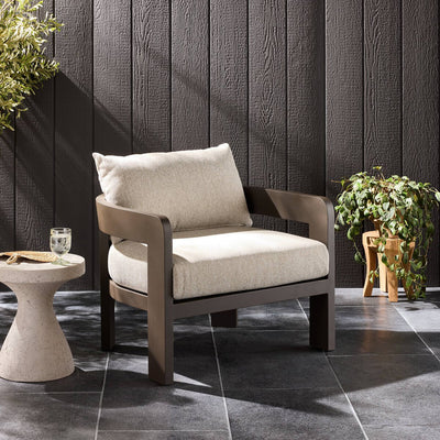 Four Hands Jackson Metal Outdoor Chair-Patio Pelican