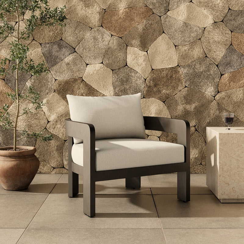 Four Hands Jackson Metal Outdoor Chair-Patio Pelican