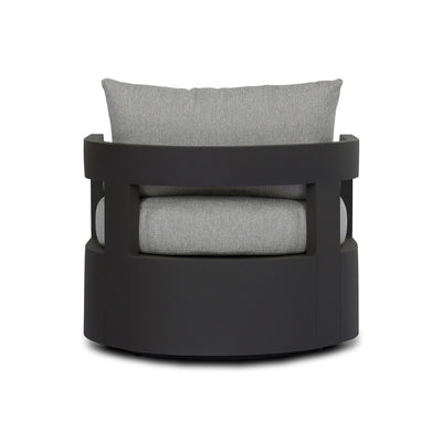 Four Hands Jackson Outdoor Metal Swivel Chair-Patio Pelican