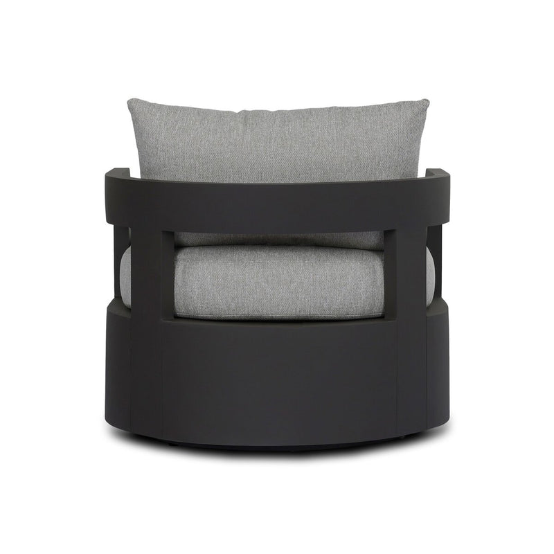 Four Hands Jackson Outdoor Metal Swivel Chair-Patio Pelican