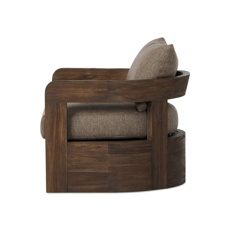 Four Hands Jackson Outdoor Swivel Chair-Patio Pelican