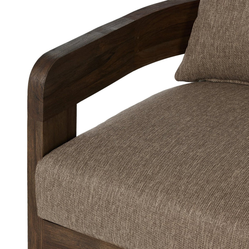 Four Hands Jackson Outdoor Swivel Chair-Patio Pelican