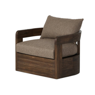 Four Hands Jackson Outdoor Swivel Chair-Patio Pelican