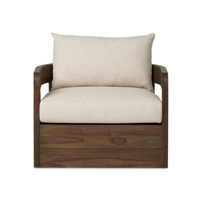 Four Hands Jackson Outdoor Swivel Chair-Patio Pelican
