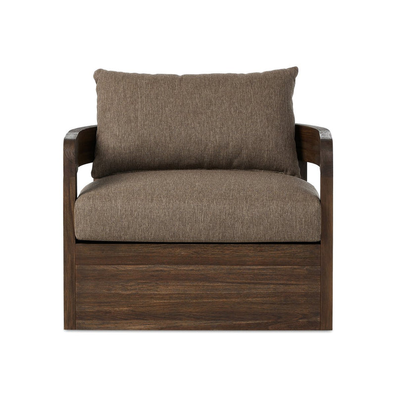 Four Hands Jackson Outdoor Swivel Chair-Patio Pelican