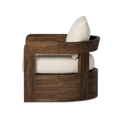 Four Hands Jackson Outdoor Swivel Chair-Patio Pelican
