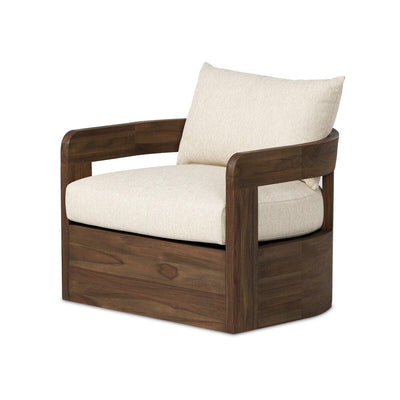 Four Hands Jackson Outdoor Swivel Chair-Patio Pelican