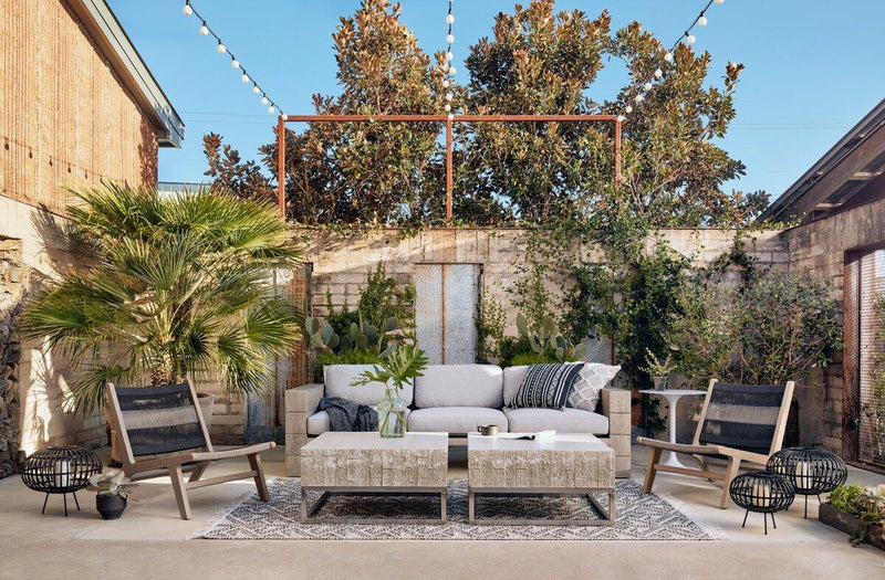 Four Hands Julian Outdoor Chair-Patio Pelican