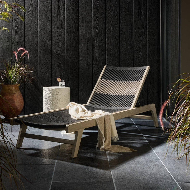 Four Hands Julian Outdoor Chaise-Patio Pelican