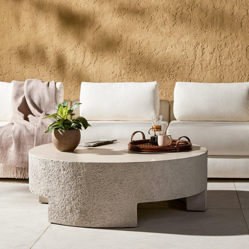 Four Hands Kember Outdoor Coffee Table-Patio Pelican