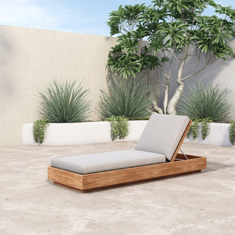 Four Hands Kinta Outdoor Chaise Lounge-Patio Pelican