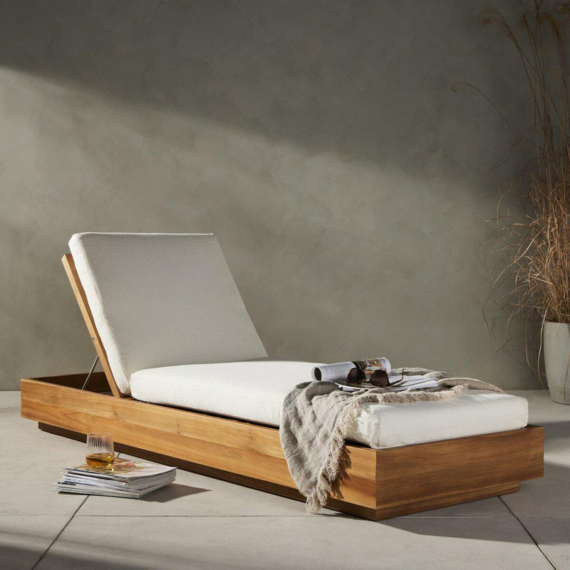 Four Hands Kinta Outdoor Chaise Lounge-Patio Pelican