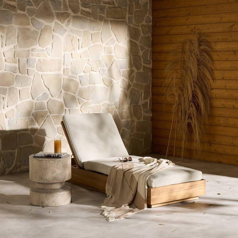 Four Hands Kinta Outdoor Chaise Lounge-Patio Pelican