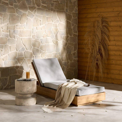 Four Hands Kinta Outdoor Chaise Lounge-Patio Pelican