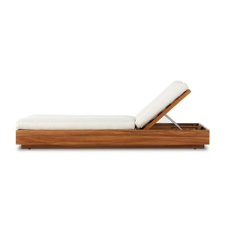 Four Hands Kinta Outdoor Double Chaise Lounge-Patio Pelican