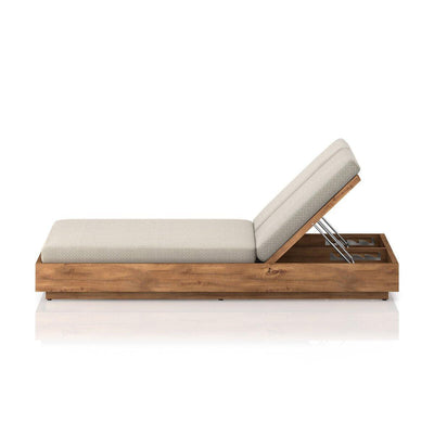 Four Hands Kinta Outdoor Double Chaise Lounge-Patio Pelican