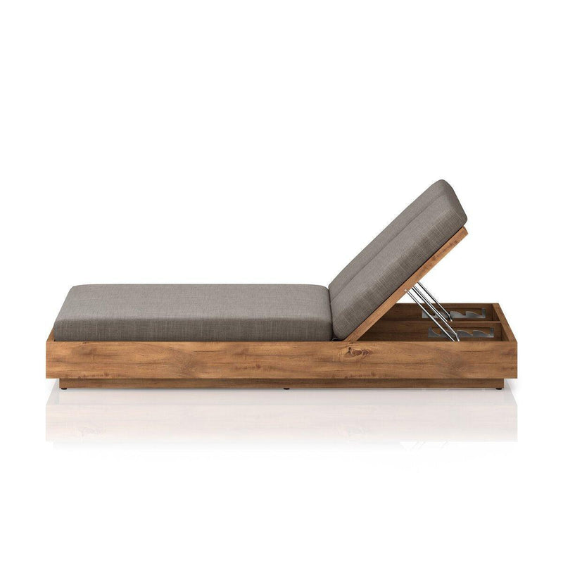 Four Hands Kinta Outdoor Double Chaise Lounge-Patio Pelican