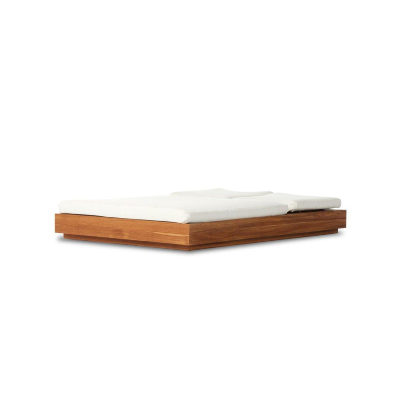 Four Hands Kinta Outdoor Double Chaise Lounge-Patio Pelican