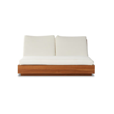 Four Hands Kinta Outdoor Double Chaise Lounge-Patio Pelican