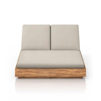 Four Hands Kinta Outdoor Double Chaise Lounge-Patio Pelican
