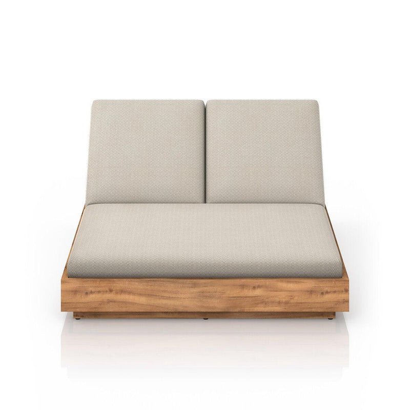 Four Hands Kinta Outdoor Double Chaise Lounge-Patio Pelican