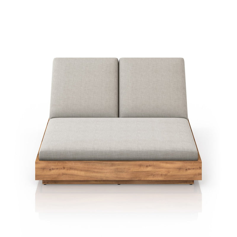Four Hands Kinta Outdoor Double Chaise Lounge-Patio Pelican