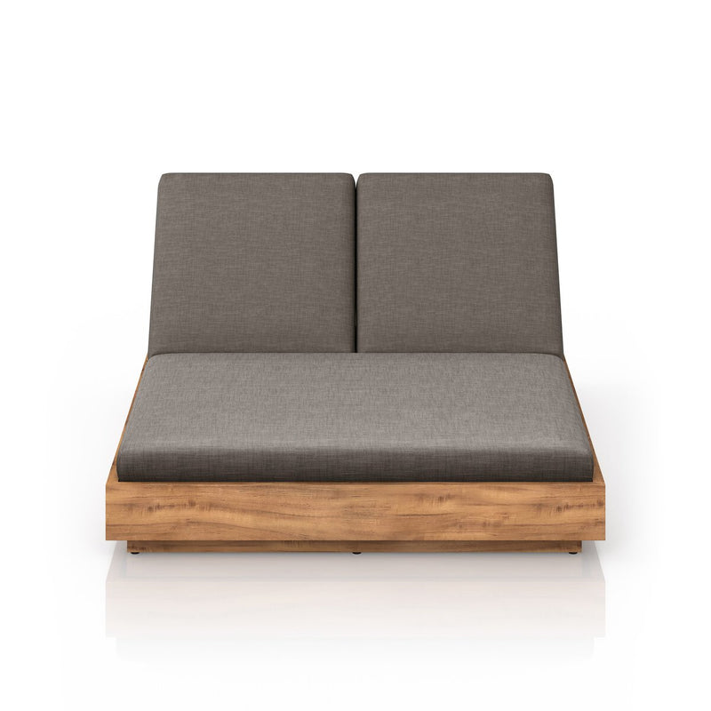Four Hands Kinta Outdoor Double Chaise Lounge-Patio Pelican