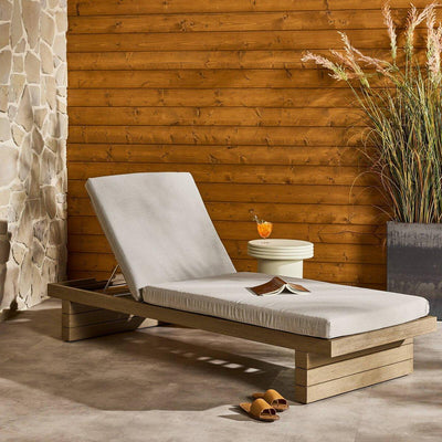 Four Hands Leroy Outdoor Chaise-Patio Pelican