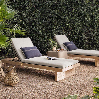 Four Hands Leroy Outdoor Chaise-Patio Pelican