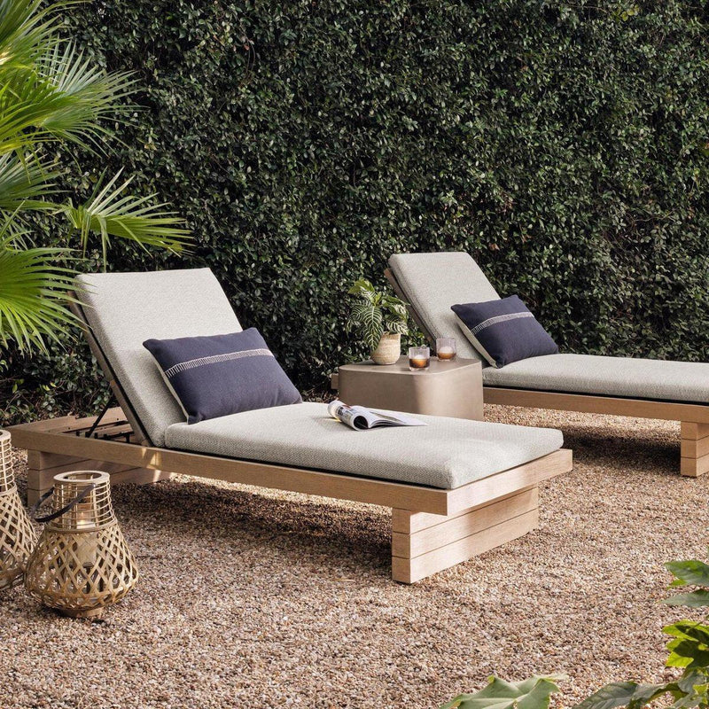 Four Hands Leroy Outdoor Chaise-Patio Pelican