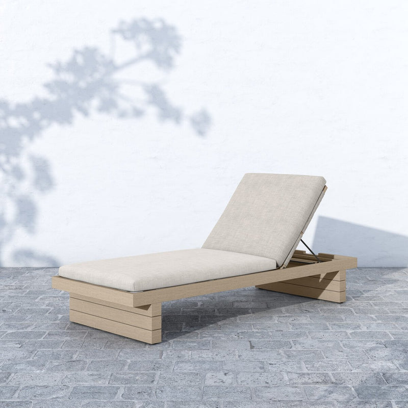 Four Hands Leroy Outdoor Chaise-Patio Pelican