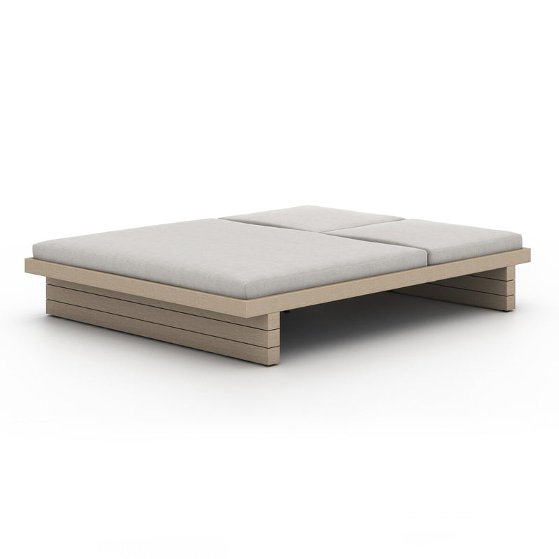 Four Hands Leroy Outdoor Double Chaise-Patio Pelican