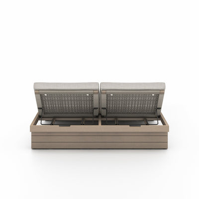 Four Hands Leroy Outdoor Double Chaise-Patio Pelican