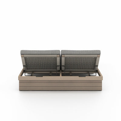 Four Hands Leroy Outdoor Double Chaise-Patio Pelican