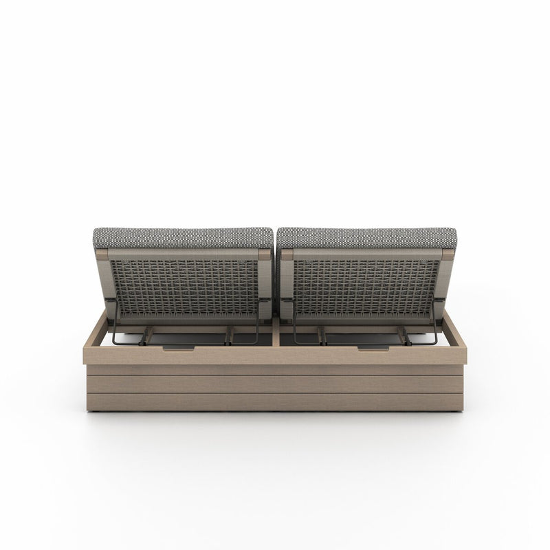 Four Hands Leroy Outdoor Double Chaise-Patio Pelican