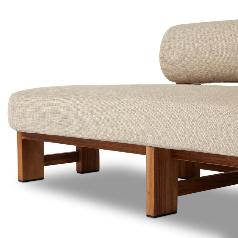 Four Hands Malta Outdoor Chaise-Patio Pelican