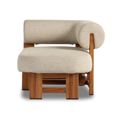 Four Hands Malta Outdoor Chaise-Patio Pelican
