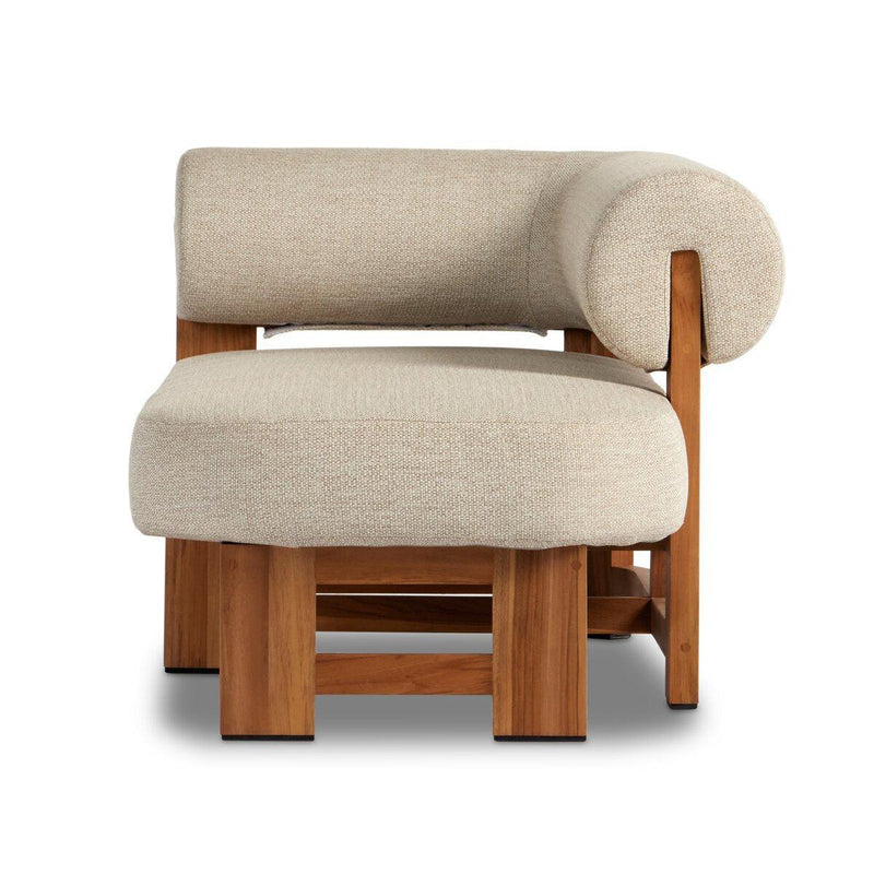 Four Hands Malta Outdoor Chaise-Patio Pelican