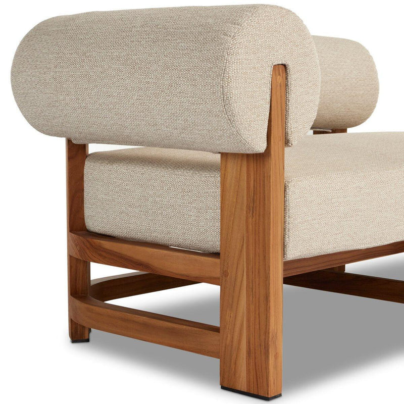 Four Hands Malta Outdoor Chaise-Patio Pelican