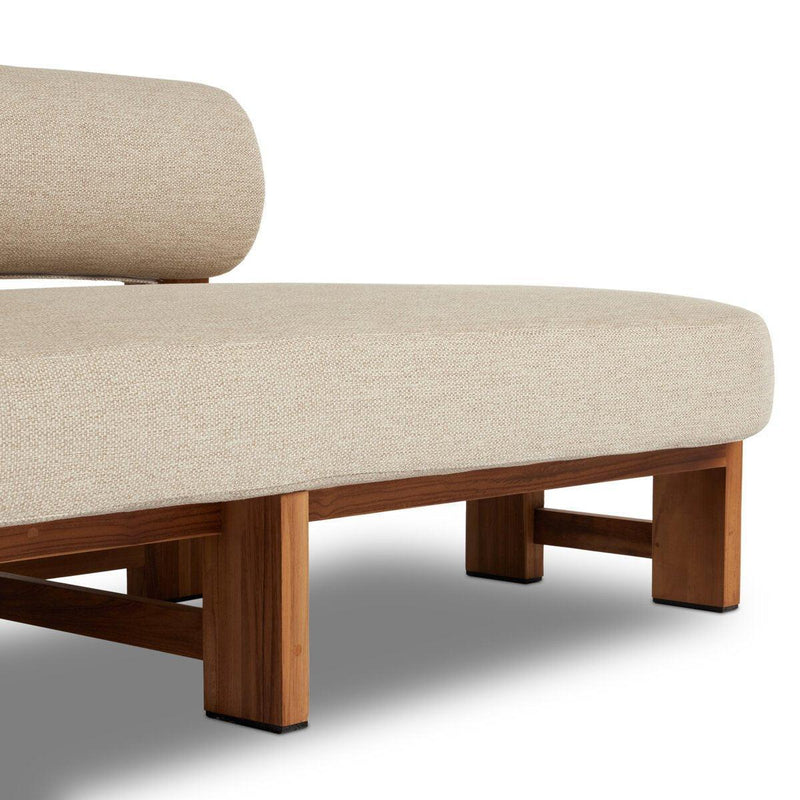 Four Hands Malta Outdoor Chaise-Patio Pelican