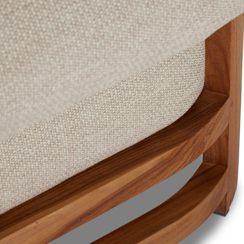 Four Hands Malta Outdoor Chaise-Patio Pelican