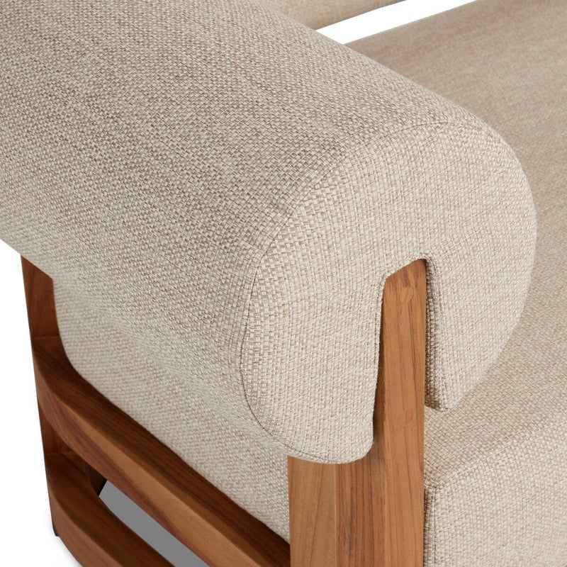 Four Hands Malta Outdoor Chaise-Patio Pelican