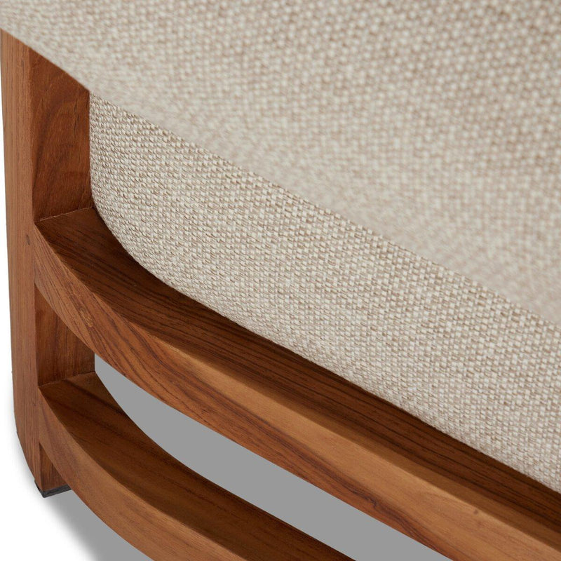 Four Hands Malta Outdoor Chaise-Patio Pelican
