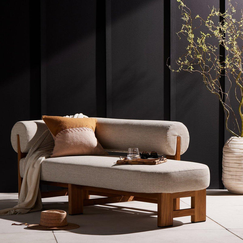 Four Hands Malta Outdoor Chaise-Patio Pelican
