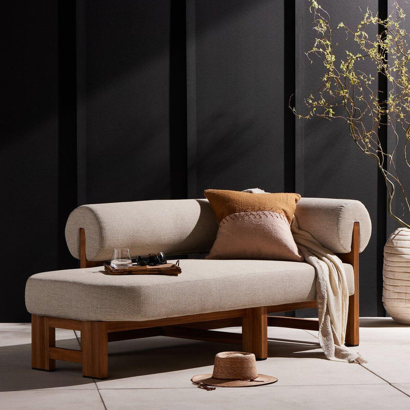 Four Hands Malta Outdoor Chaise-Patio Pelican