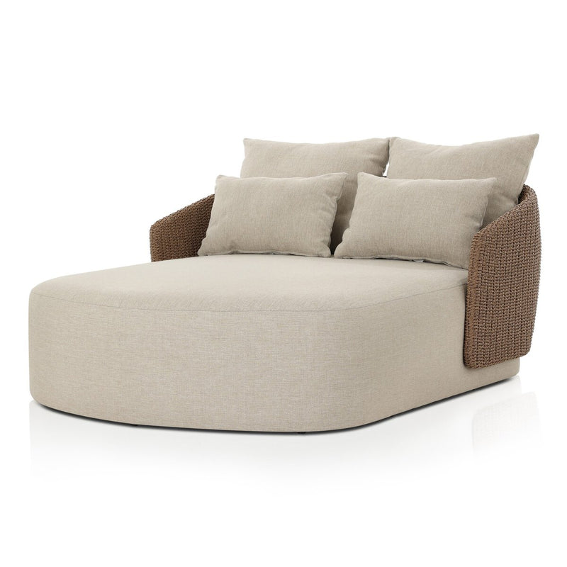 Four Hands Maven Outdoor Double Chaise-Patio Pelican