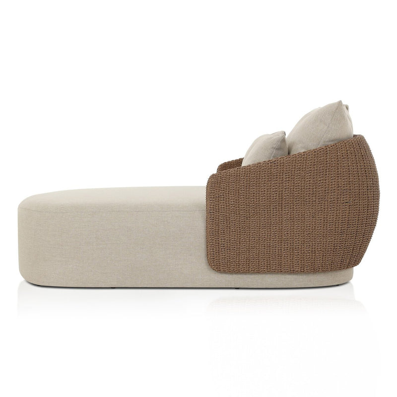 Four Hands Maven Outdoor Double Chaise-Patio Pelican