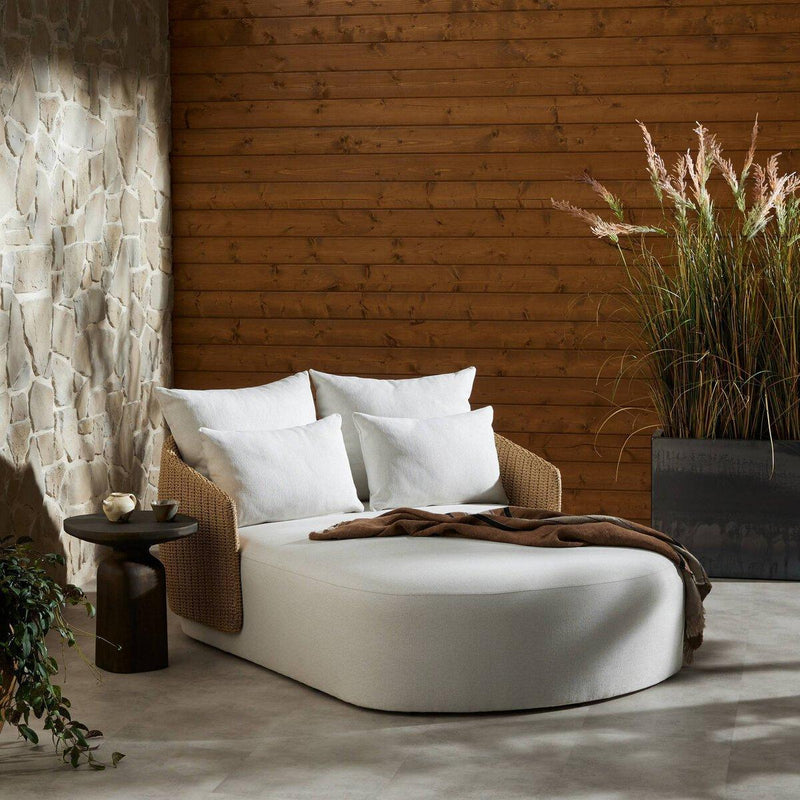 Four Hands Maven Outdoor Double Chaise-Patio Pelican