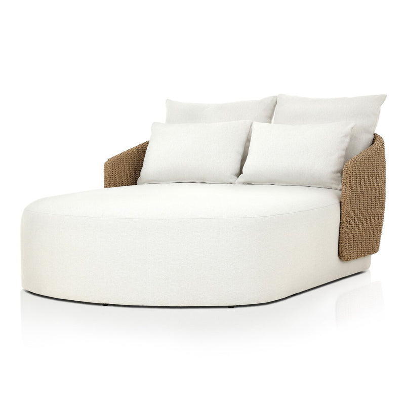 Four Hands Maven Outdoor Double Chaise-Patio Pelican