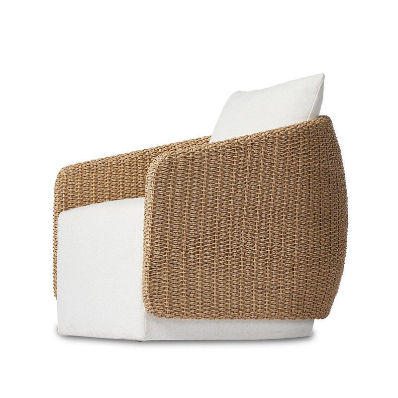 Four Hands Maven Outdoor Swivel Chair-Patio Pelican
